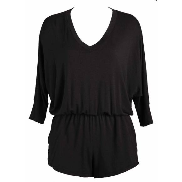 NEW LVHR women's sabina romper in black